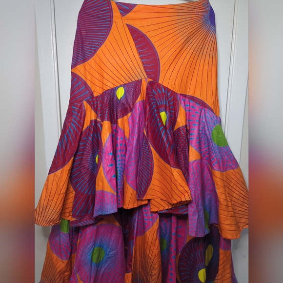 WHY Dress NWT Colorful Polyester Fabric Size M - Picture 6 of 16